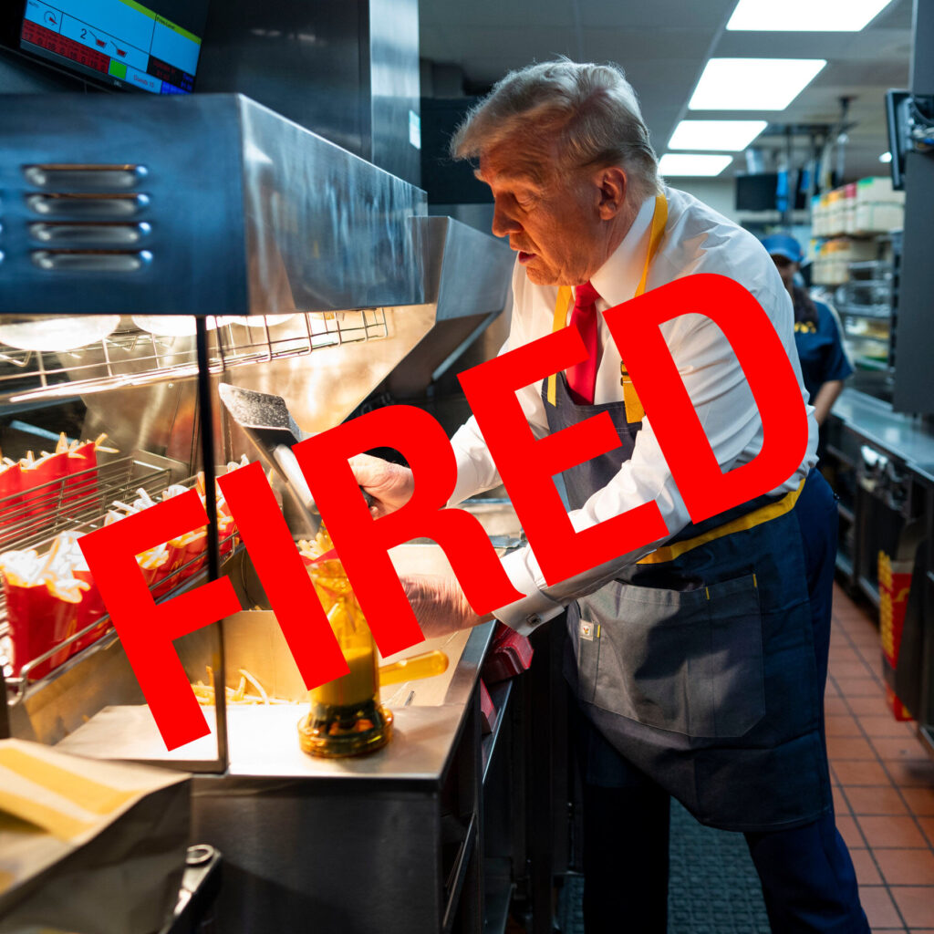 Trump Fired by McDonald's